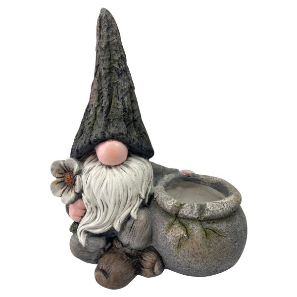 Nutmeg Gnome Planter