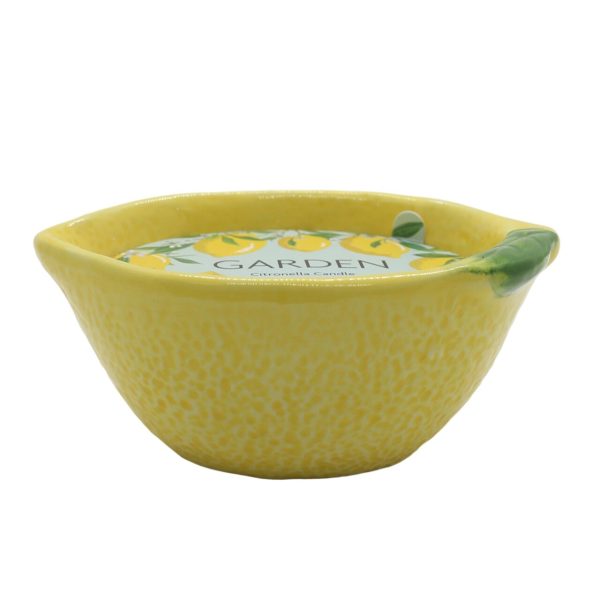 Nutmeg Lemon Shape Candle