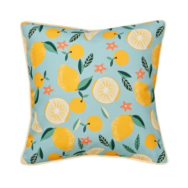 Nutmeg Sorrento Lemons Cushion