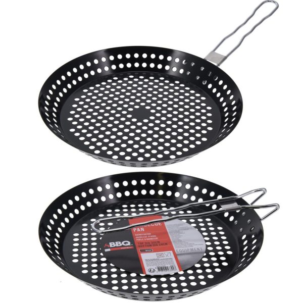 Koopman BBQ Frying Pan With Handle