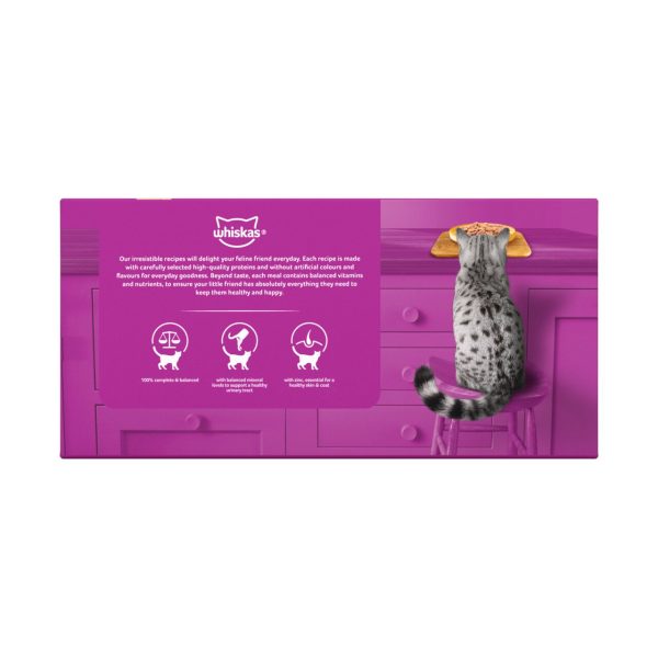 Whiskas Farm Menu Adult Wet Cat Food in Jelly Tin