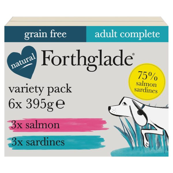 Forthglade Salmon And Sardine Wet Dog Variety Pack