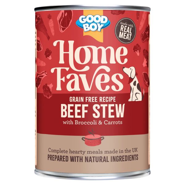 Good Boy Home Faves Grain Free Beef Stew