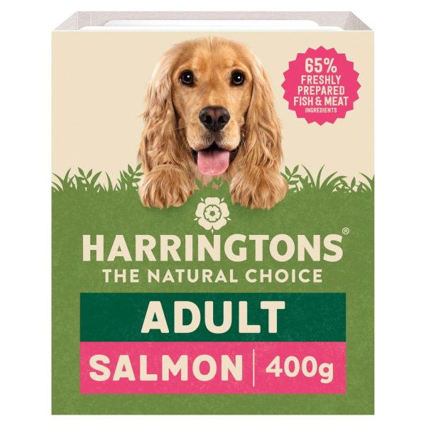 Harringtons Salmon with Potato & Vegetables Wet Dog Food Tray