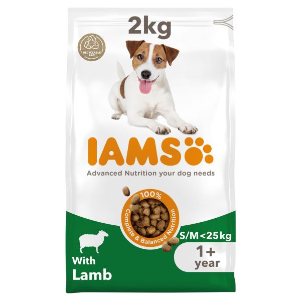 Iams Dry With Lamb For Small To Medium Dogs