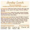 Lily's Kitchen Sunday Lunch