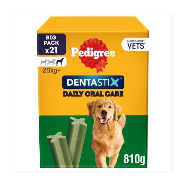 Pedigree Dentastix Fresh Adult Large Dog Treats 21 x Dental Sticks