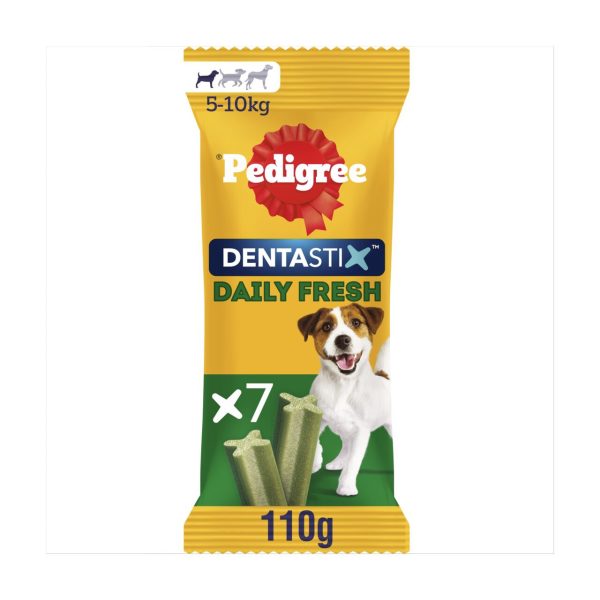 Pedigree Dentastix Fresh Adult Small Dog Treats 7 x Dental Sticks