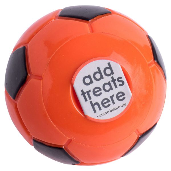 Seriously Strong Treat Football Dog Toy