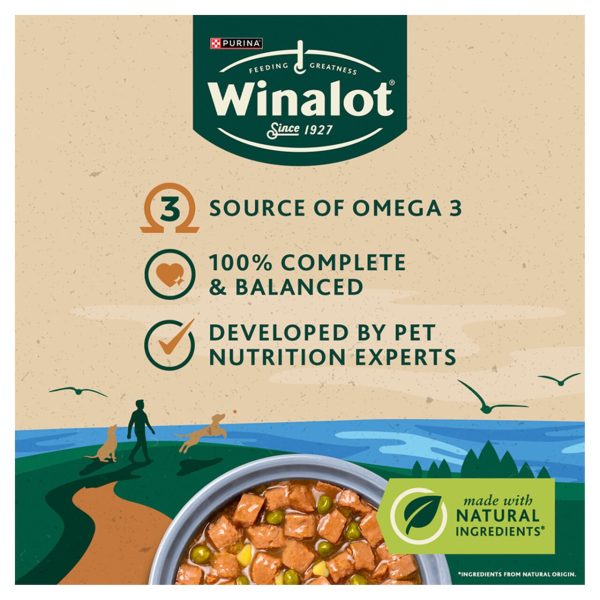 Winalot Friday Suppers Mixed Variety Fish In Gravy Wet Dog Food