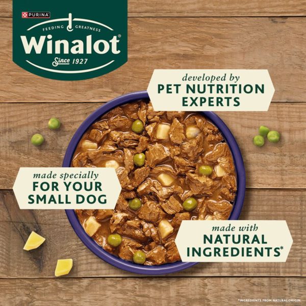 Winalot Meaty Chunks Small Dog Mixed In Gravy Wet Dog Food