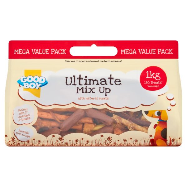 Good Boy Rawhide Free Ultimate Mix Up Mega Value Pack