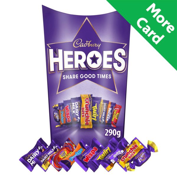 Cadbury chocolate Heroes Carton