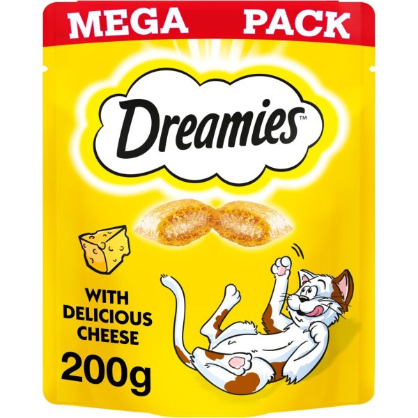 Dreamies Cat Treat Biscuits with Cheese Mega Pack