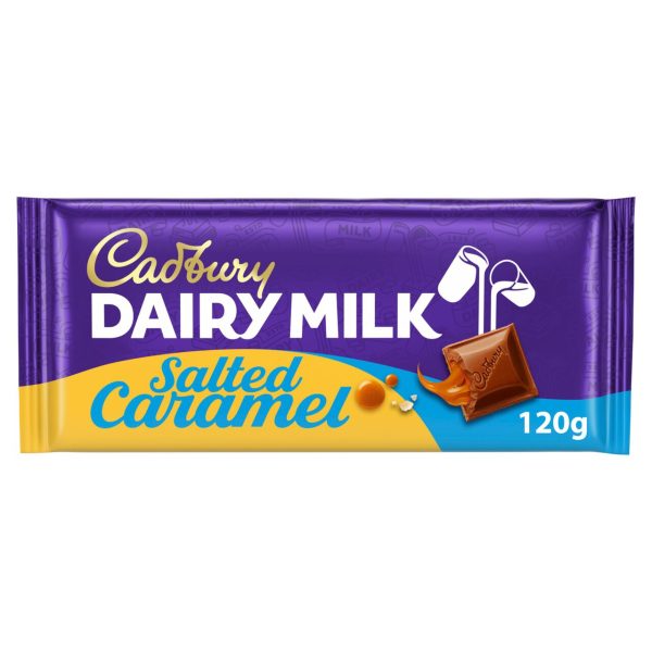 Cadbury Dairy Milk Salted Caramel Chocolate block