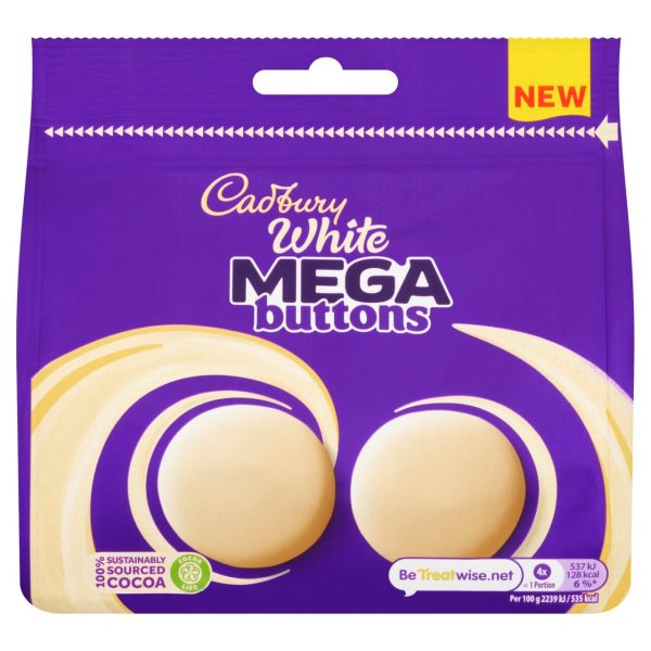 Cadbury White Mega Buttons