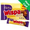 Cadbury Wispa Gold Chocolate Bar 4 Pack Multipack