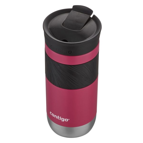 Contigo Byron Snapseal Stainless Steel Dragonfruit Travel Mug 470ml