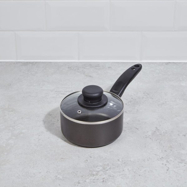 Home Essentials Aluminium 15Cm Saucepan