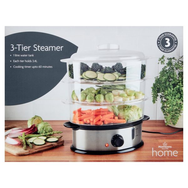 3 - Tier Steamer