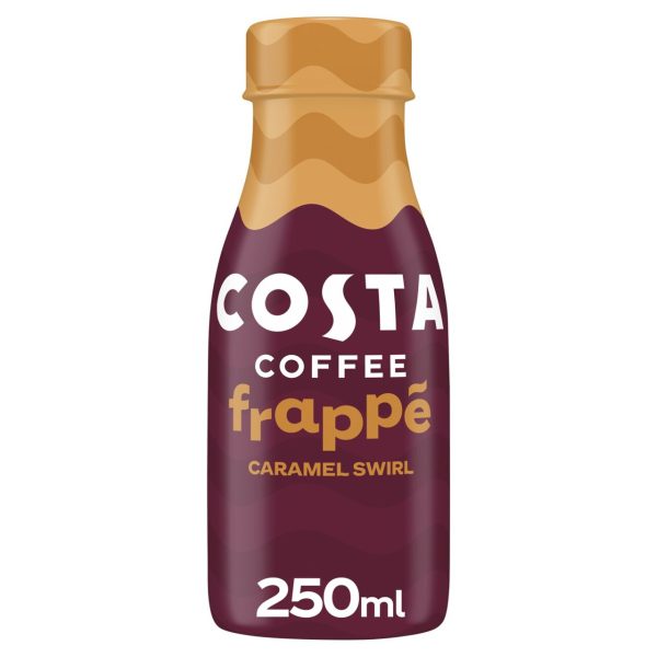 Costa Coffee Frappe Caramel Swirl Iced Coffee