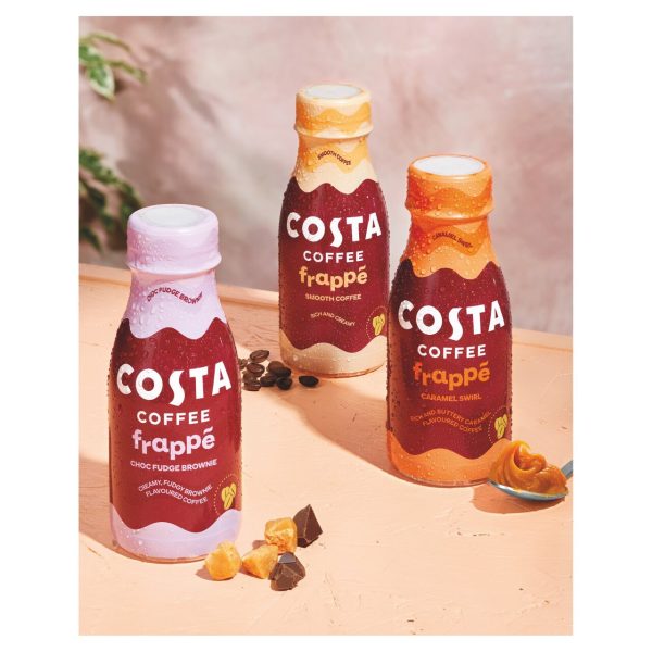 Costa Coffee Frappe Caramel Swirl Iced Coffee