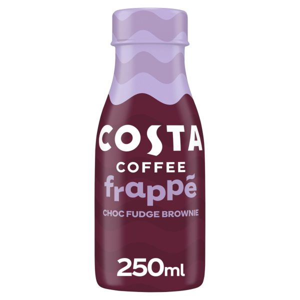 Costa Coffee Frappe Choc Fudge Brownie Iced Coffee