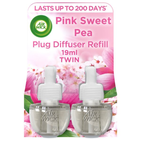 Air Wick Liquid Electrical Twin Refill Pink Sweet Pea