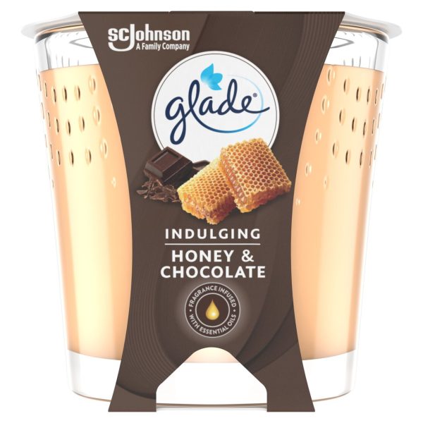 Glade Candle Honey & Chocolate