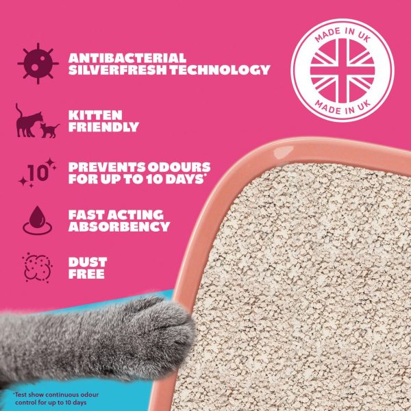 Felight Antibacterial Non-Clumping Cat Litter