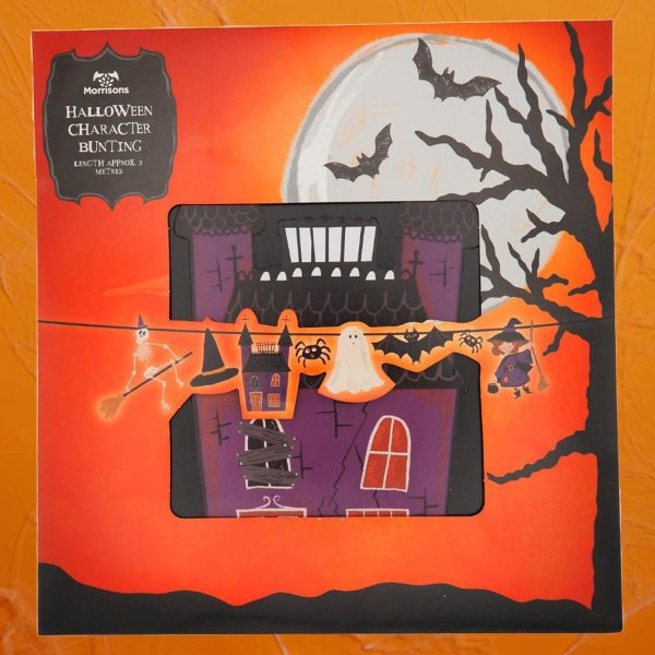 Morrisons Halloween Character Bunting