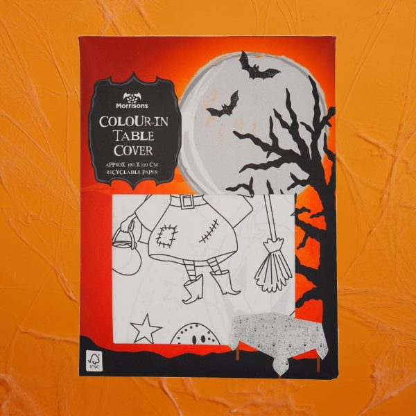 Morrisons Halloween Colour In Tablecover