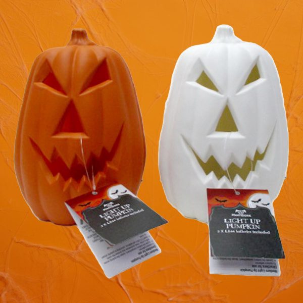 Morrisons Halloween Large Light Up Pumpkin