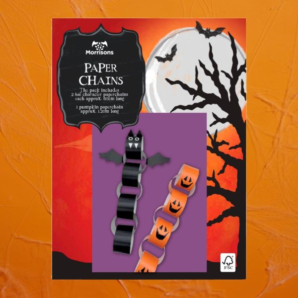 Morrisons Halloween Paper Chains