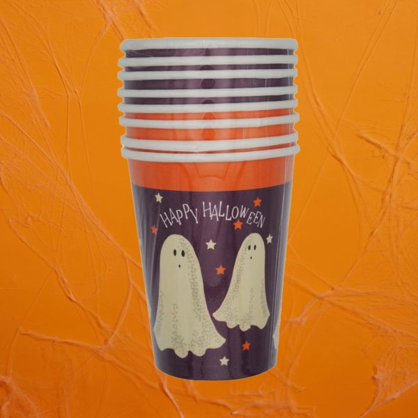 Morrisons Halloween Paper Cups Pack OF 8