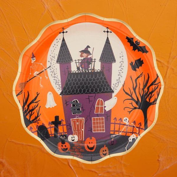 Morrisons Halloween Paper Plates Pack OF 8