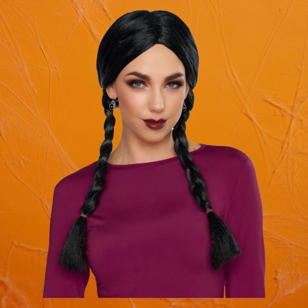 Morrisons Halloween Plaited Wig