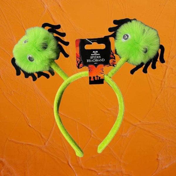 Morrisons Halloween Pom Pom Spider Headband