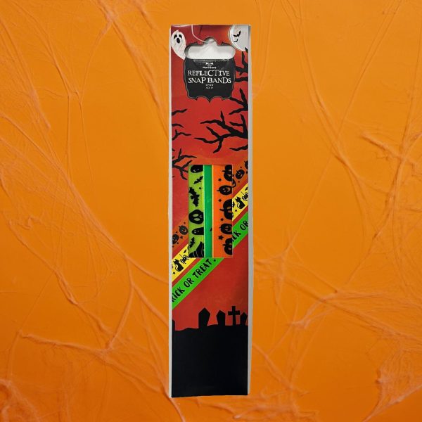 Morrisons Halloween Reflective Snap Bands