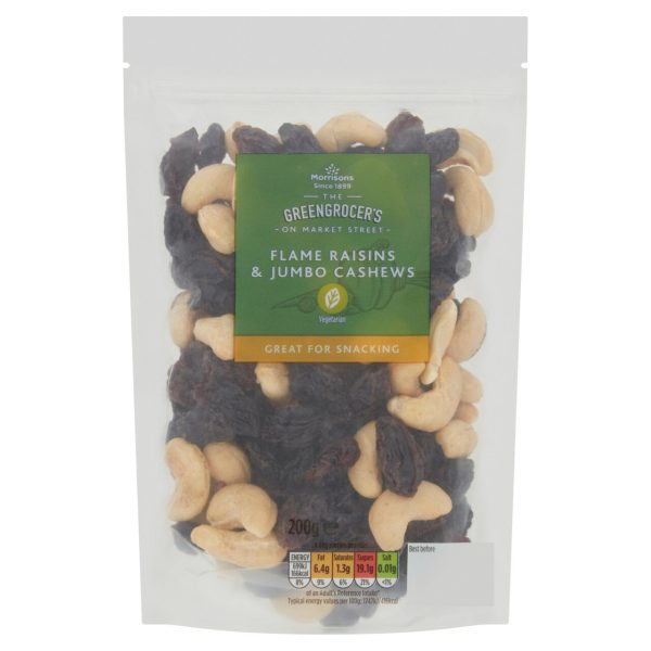 Morrisons Flame Raisins & Jumbo Cashews