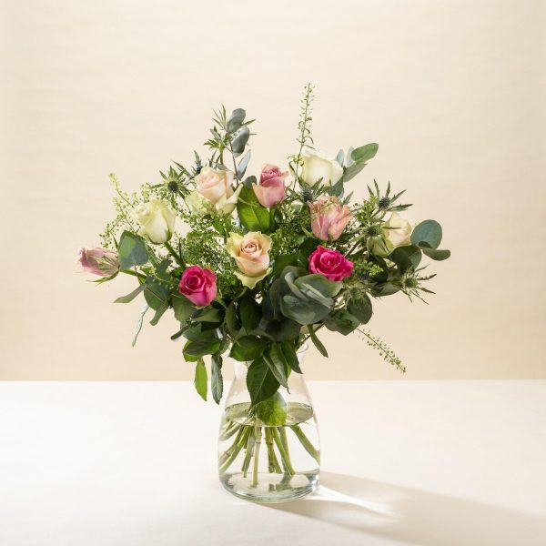 Rose Blush Flowers Bouquet