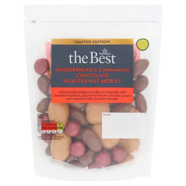 The Best Gingerbread & Cinnamon Choc Roasted Nut Medley