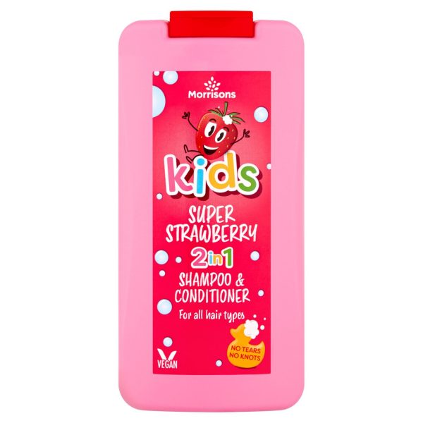 Kids 2 In 1 Strawberry Shampoo & Conditioner