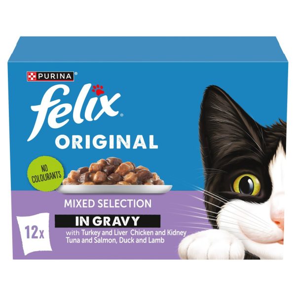 Felix Original Mixed Selection In Gravy Wet Cat Food