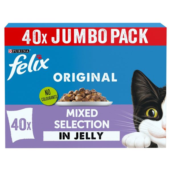 Felix Original Mixed Selection In Jelly Wet Cat Food