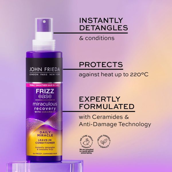 John Frieda Frizz Ease Daily Miracle Leave In Conditioner Spray