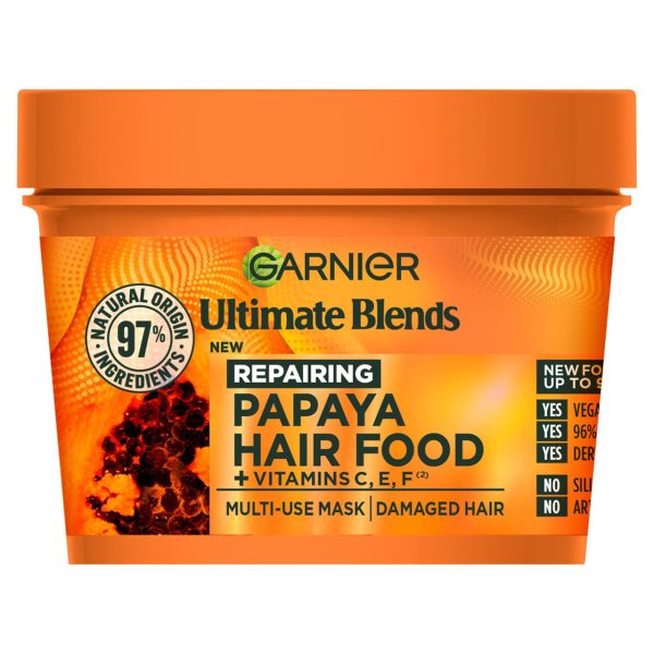 Garnier Ultimate Blends Hair Food Papaya 3 In 1 Damaged Hair Mask