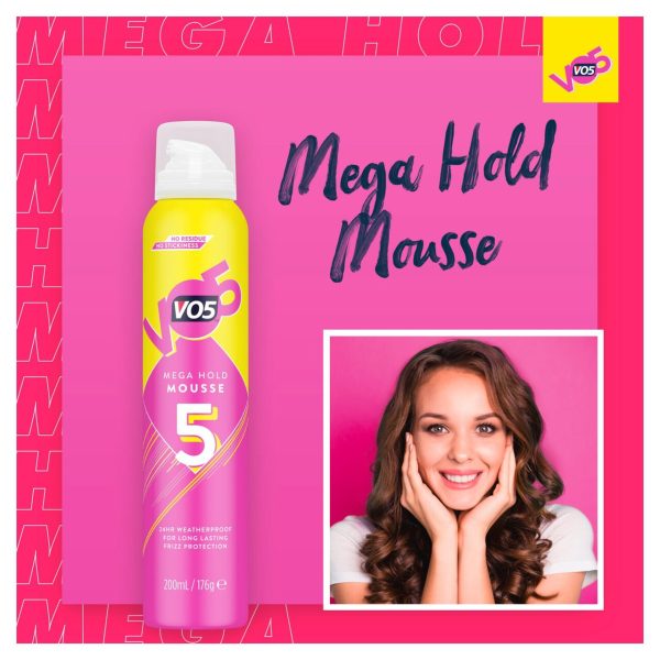 VO5 Mega Hold Mousse