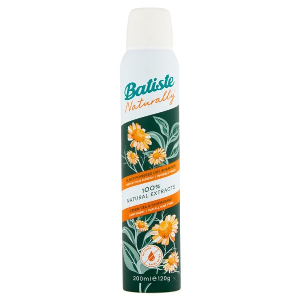 Batiste Naturally Green Tea Chamomile Dry Shampoo