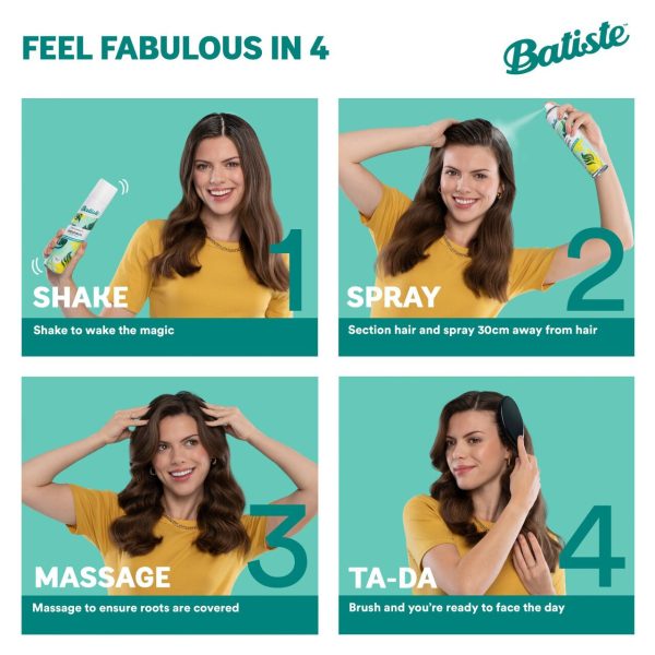 Batiste Dry Shampoo Dark & Deep Brown